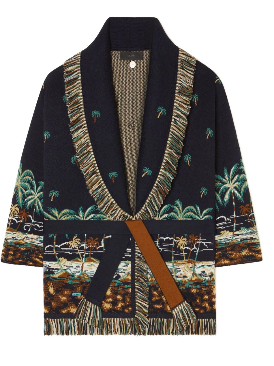 Cheap virgin-wool Of Alanui A Women The Hawaiian cardigan Tale 0721